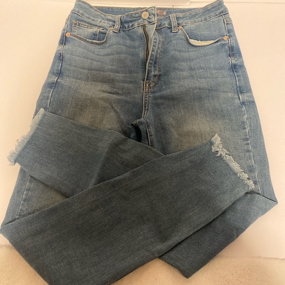 Just USA Light Blue Straight Leg Jeans
